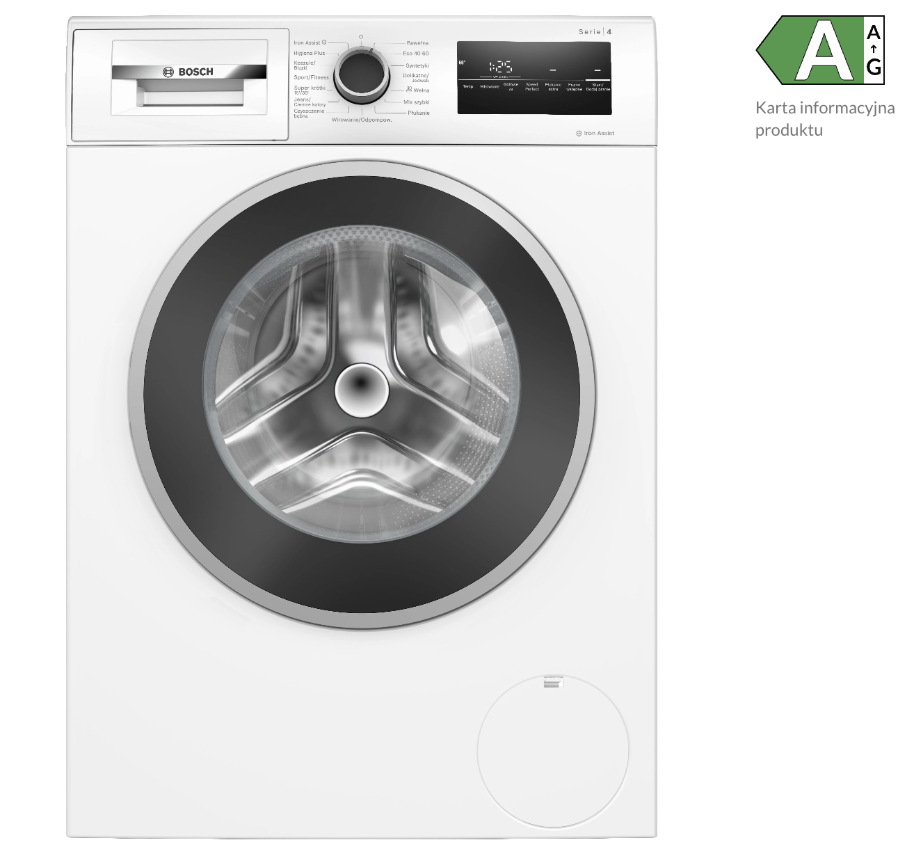 Pralka Bosch Serie 4 WAN2425NPL 8kg 1200obr/min